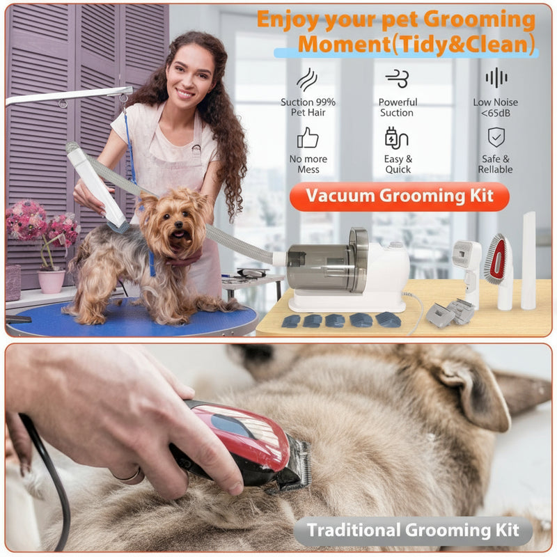 Groom³Tech Pet Grooming Kit | At Home Styling
